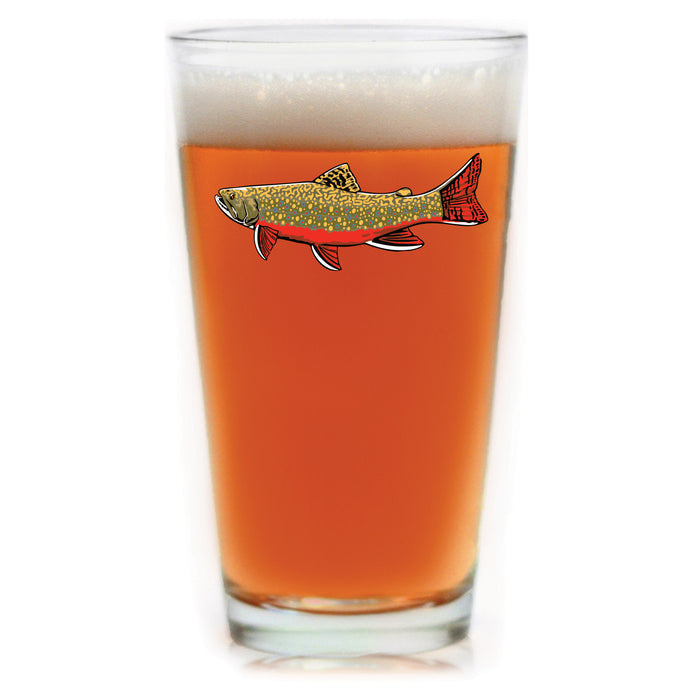 Brook Trout Pint Glass