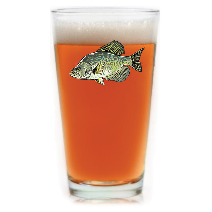 Crappie Pint Glass