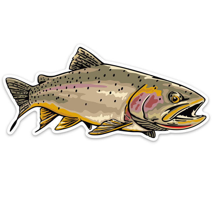 Cutthroat Trout Decal Sticker