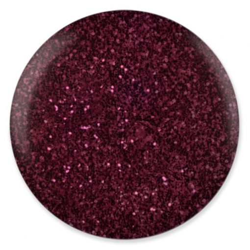 DND DC Platinum - Soak off Gel in Glitter Metallic Effect - 181 Mahogany