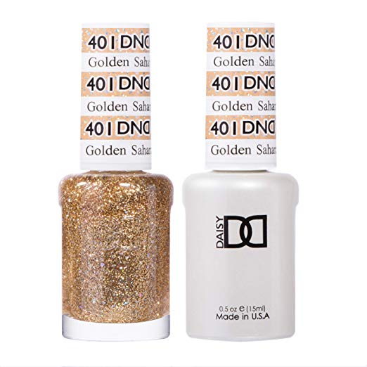 DND Gel Nail Polish Duo 401 - Golden Sahara Star