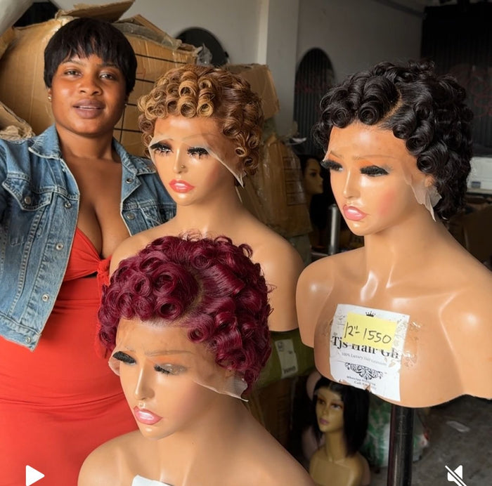 Full Frontal Pin Curls