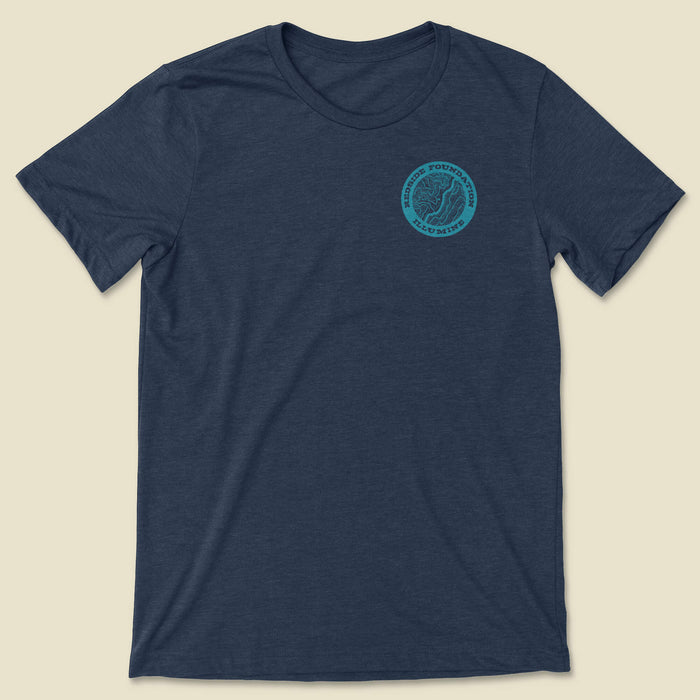 Got Your Back Tee - Heather Navy