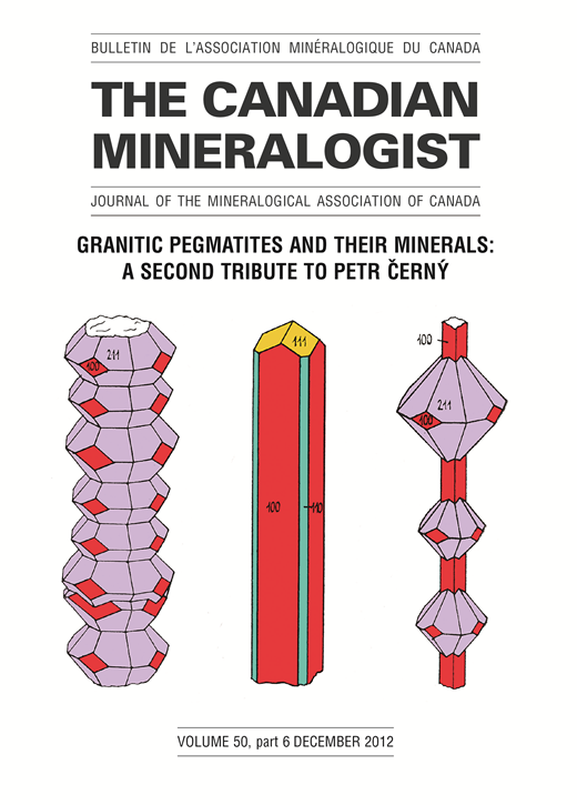 Granitic Pegmatites and their Minerals: A Second Tribute To Petr Černý