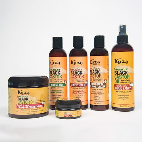 Kuza Jamaican Black Castor Oil Conditioning Braid Spray (12oz)