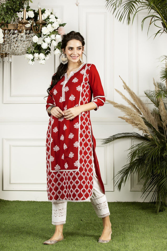 Mulmul Supima Cotton New Pintuck White Pant
