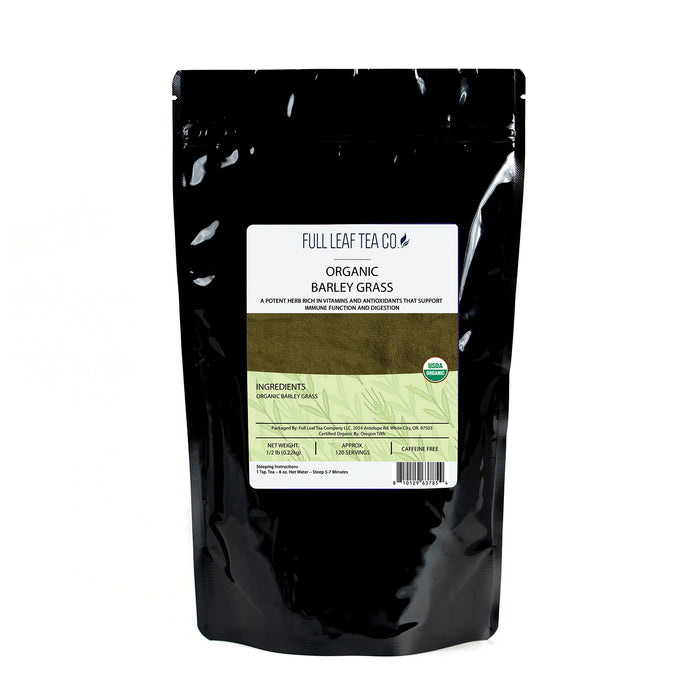 Organic Barley Grass - Loose Leaf Tea - Full Leaf Tea Company