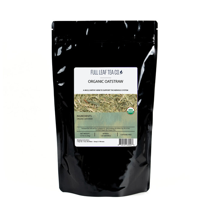 Organic Oatstraw - Loose Leaf Tea - Full Leaf Tea Company