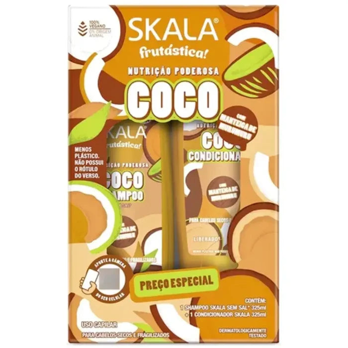 Skala Frutastica Coconut Shampoo & Conditioner Kit