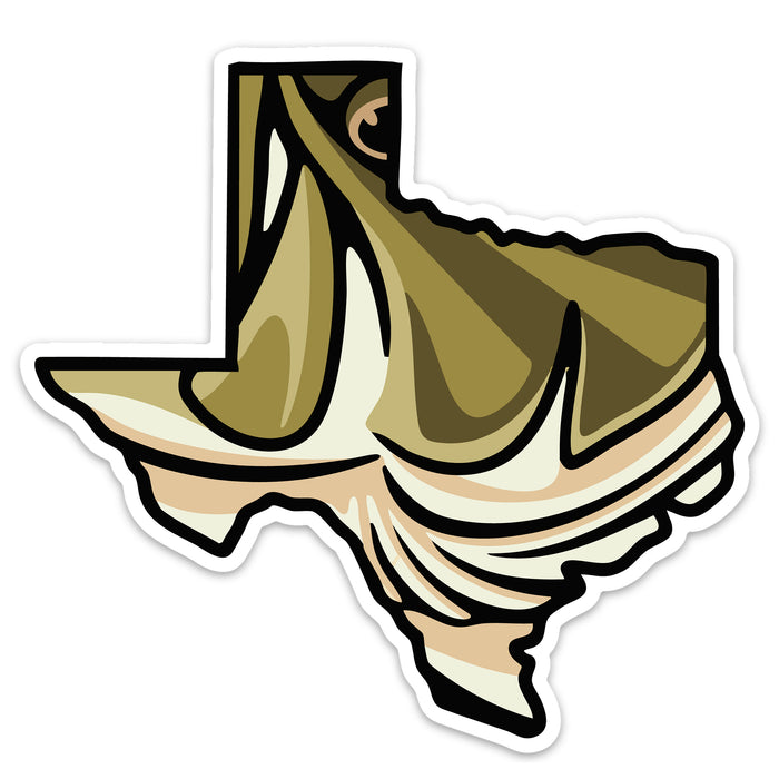 Texas Largemouth Bass Decal Sticker
