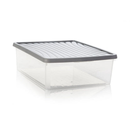 23.5 Litre Wham A3 Paper Plastic Storage Box With Lid - Deep Wham Storage