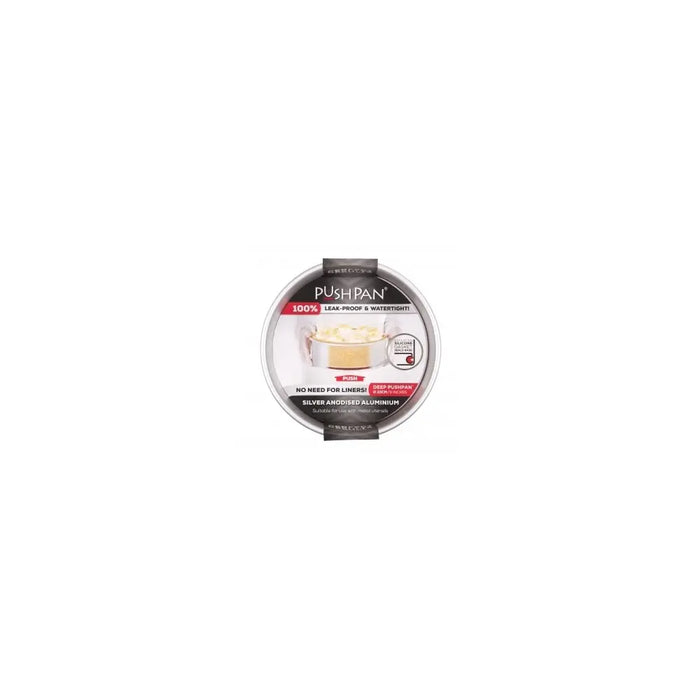 23cm PushPan Aluminium Deep Tin PushPan