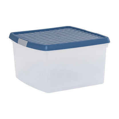 25.5 Litre Wham Clip Square Box with Lid 10.02 Wham Storage