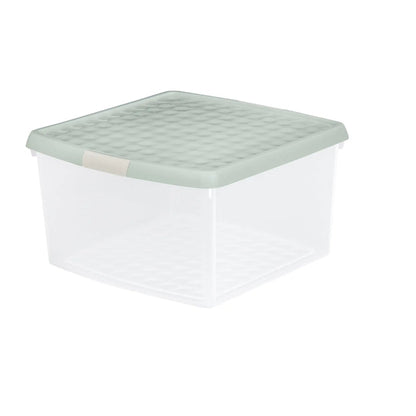 25.5 Litre Wham Clip Square Box with Lid 10.02 Wham Storage
