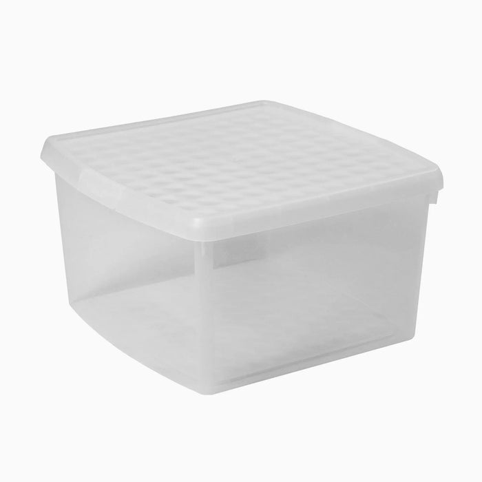 25.5 Litre Wham Clip Square Box with Lid 10.02 Wham Storage