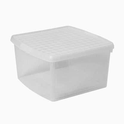 25.5 Litre Wham Clip Square Box with Lid 10.02 Wham Storage