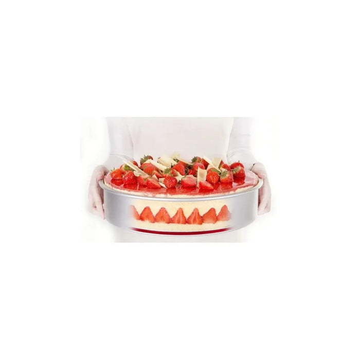 28cm PushPan Aluminium Deep Tin PushPan