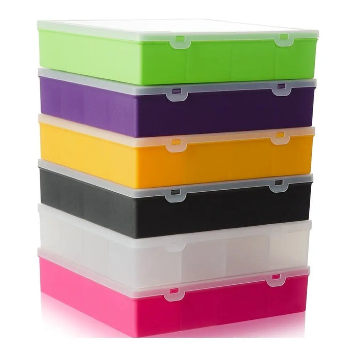 29cm (10.02) Square Plastic Organiser with 16 Compartments Wham Storage