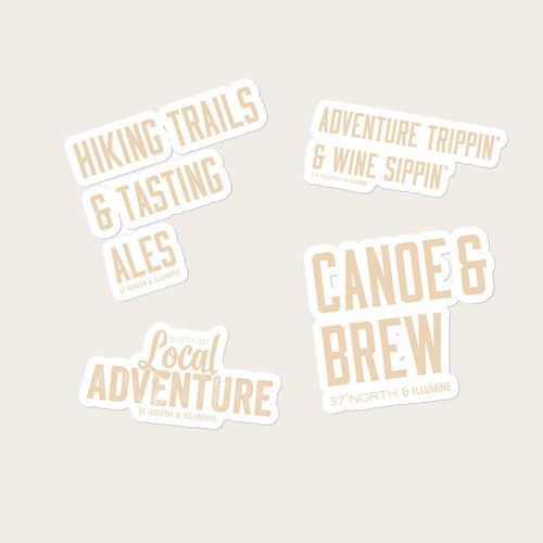 37 North Expeditions Assorted Sticker Pack