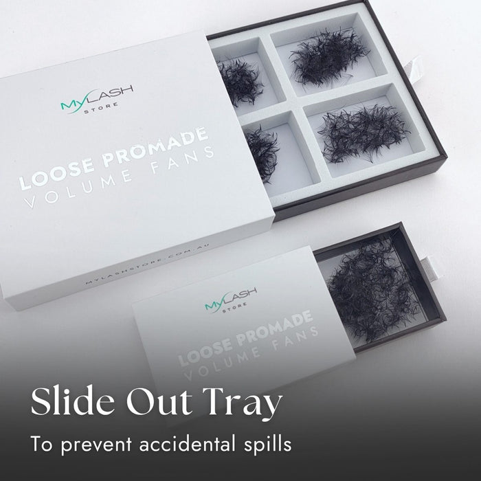 Slide out design tray