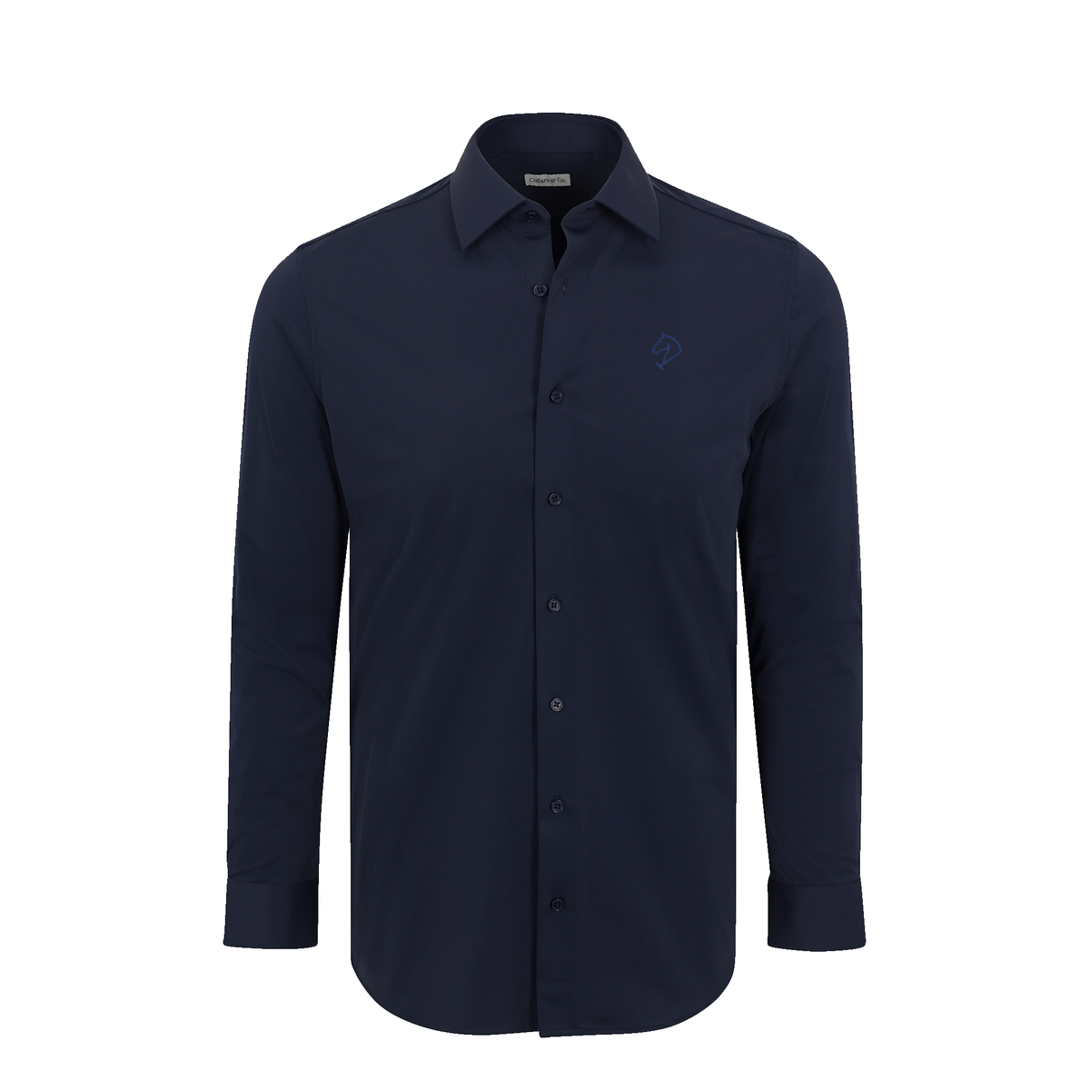 Greenwich Sound Polo Apex Performance Dress Shirt Navy