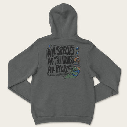 All Species Hoodie - Deep Heather