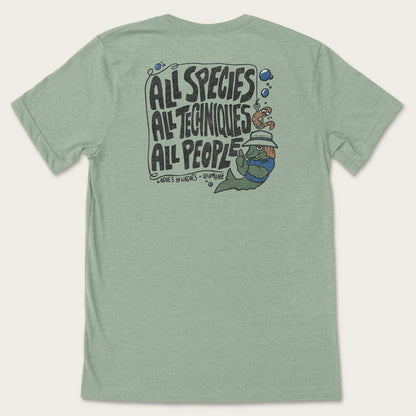 All Species Tee - Heather Sage