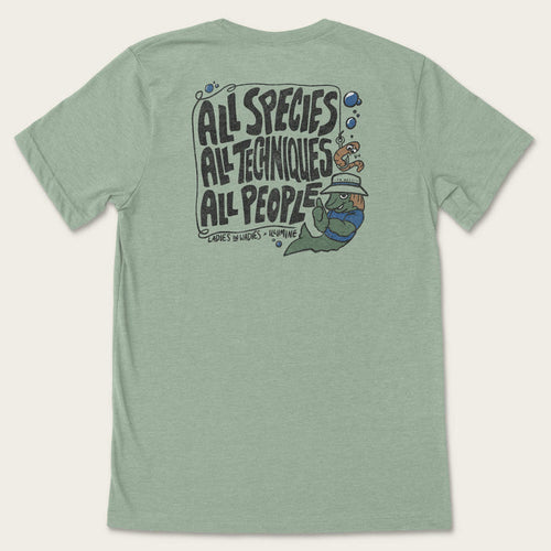 All Species Tee - Heather Sage