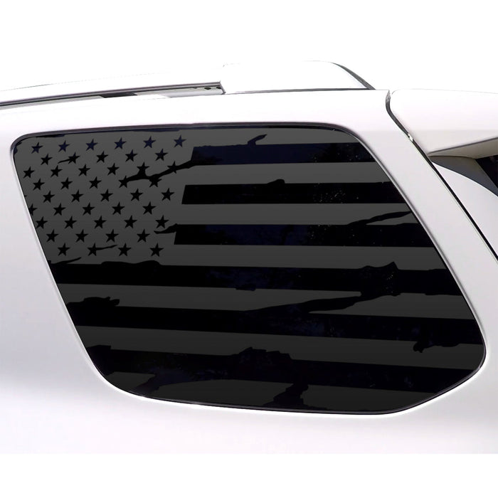 Precut Window American Flag Vinyl Decal Stickers Fits Toyota 4Runner 2010 - 20245th Generation - Bogar Tech Designs