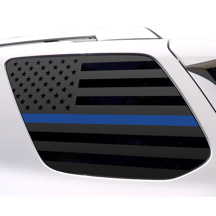 Precut Window American Flag Vinyl Decal Stickers Fits Toyota 4Runner 2010 - 20245th Generation - Bogar Tech Designs