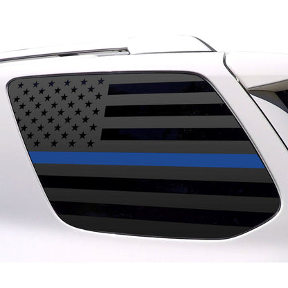 Precut Window American Flag Vinyl Decal Stickers Fits Toyota 4Runner 2010 - 20245th Generation - Bogar Tech Designs