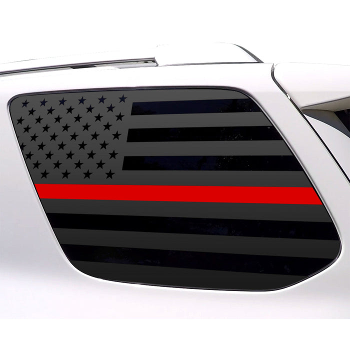 Precut Window American Flag Vinyl Decal Stickers Fits Toyota 4Runner 2010 - 20245th Generation - Bogar Tech Designs