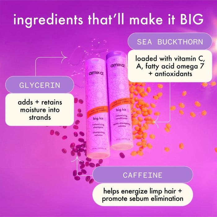 Amika Big Hit Volumizing Shampoo 275ml