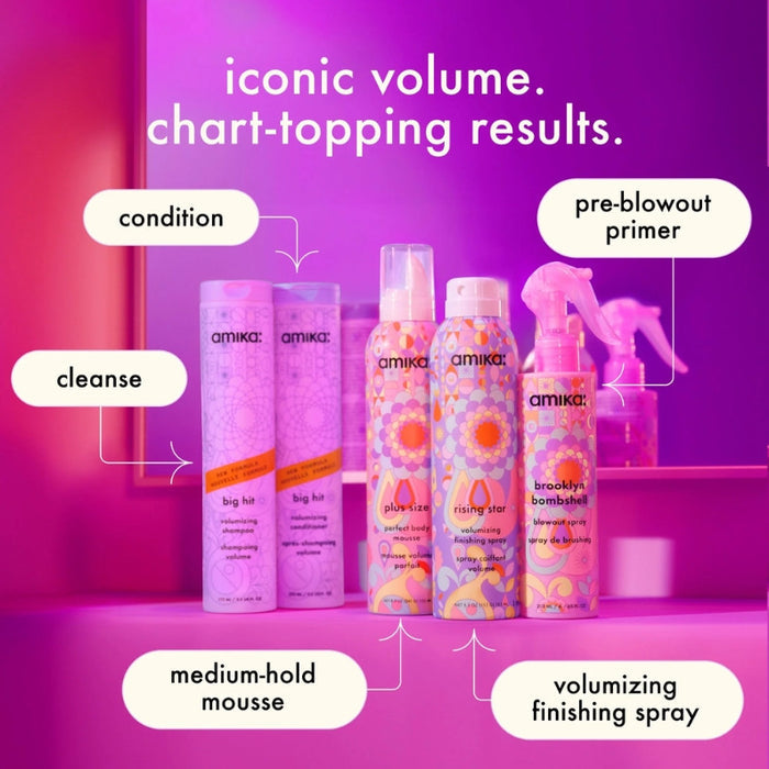 Amika Big Hit Volumizing Shampoo 275ml