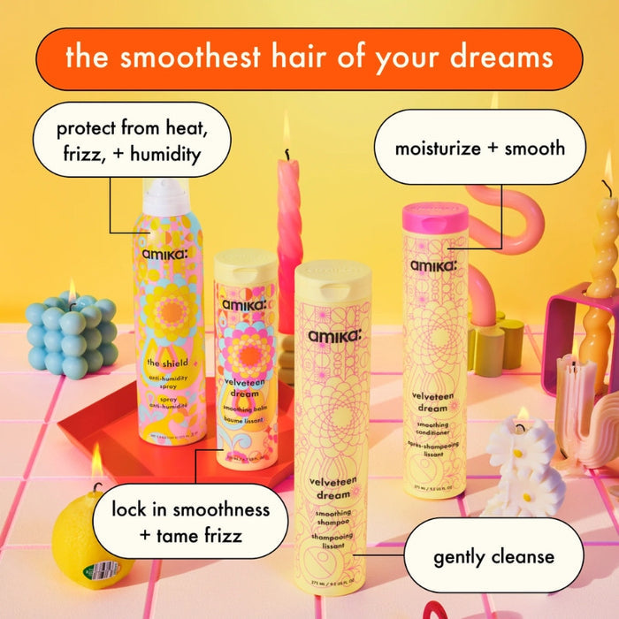 Amika Velveteen Dream Smoothing Shampoo 275ml