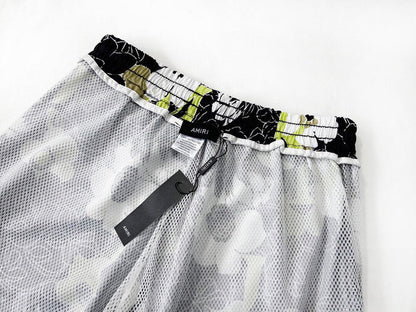 AMIRI Small Floral Print Shorts