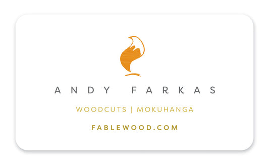 Andy Farkas Gift Card for fablewood.com