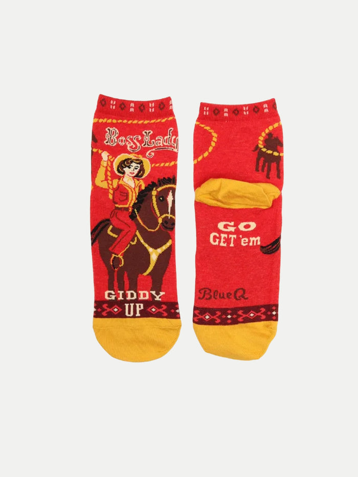 Ankle Socks - Boss Lady | Red-Image 1