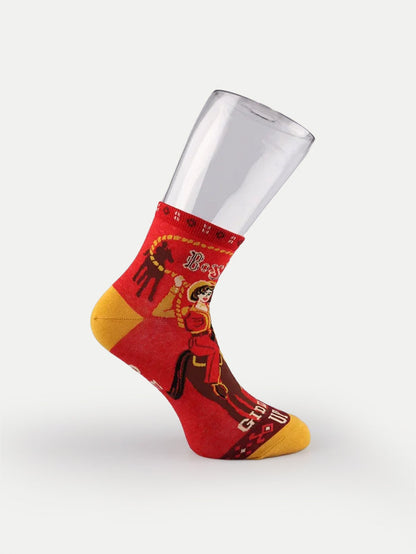 Ankle Socks - Boss Lady | Red-Image 2