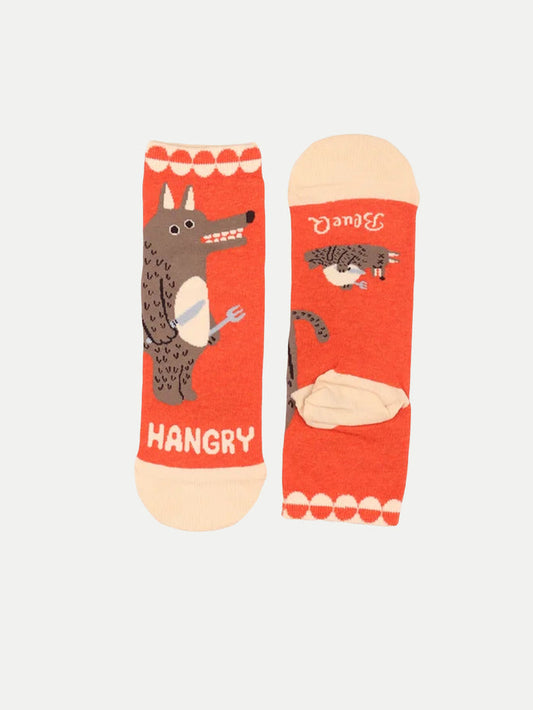 Ankle Socks - Hangry | Orange-Image 1