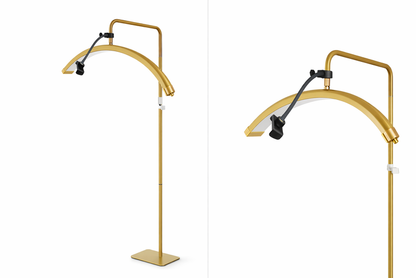 Arc LED Floor Lamp with Adjustable Head