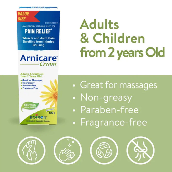 Boiron Arnicare® Cream - Value Size Information
