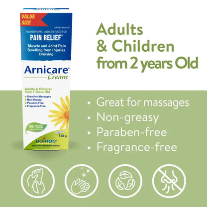 Boiron Arnicare® Cream - Value Size Information