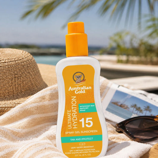 Australian Gold | Solcreme Ultimate Hydration Gel Spray SPF 15