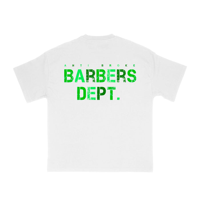 Barbers Dept. - White/Green