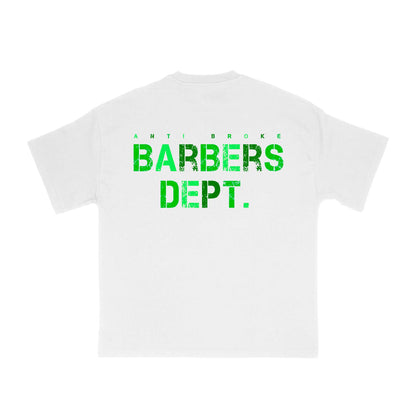 Barbers Dept. - White/Green