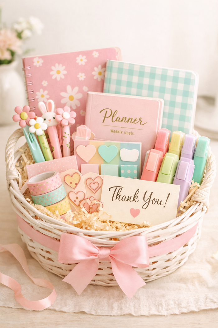 Baskets – Self-Care and Stationery Editions