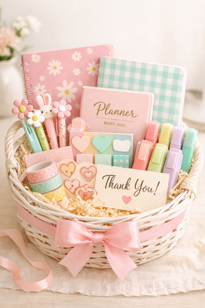 Baskets – Self-Care and Stationery Editions