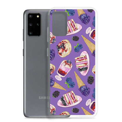 Protect your phone in style with the Berry Samsung® Clear Case featuring a fun dessert pattern. Perfect for summer!