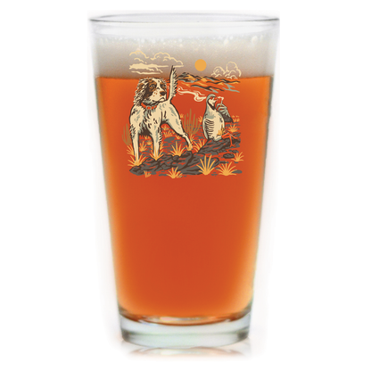 Bird Finder Pint Glass